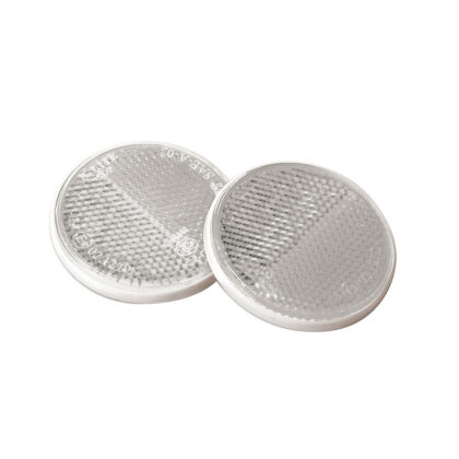 COPPIA CATARIFRANGENTI TONDI BIANCHI