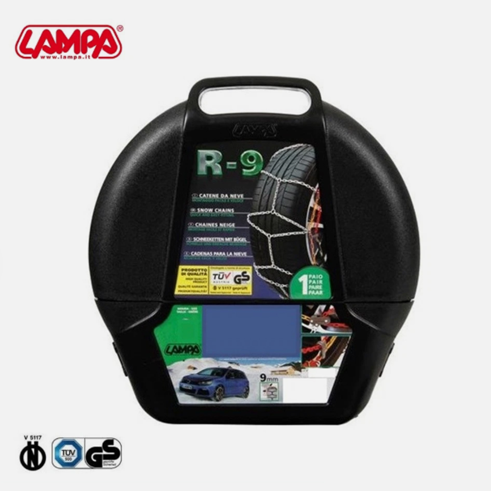 CATENE NEVE MAGLIA 9 MM. GR12.5